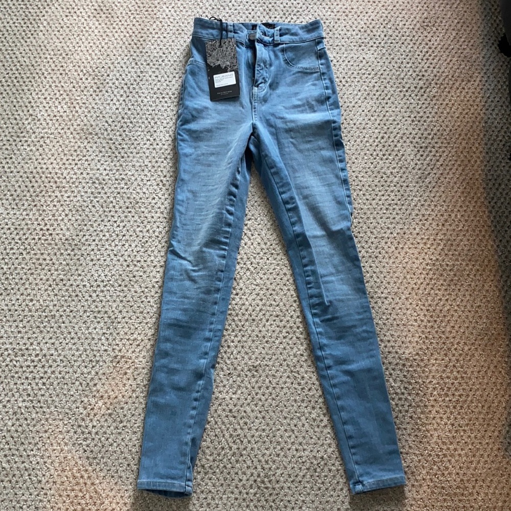 FIT Jeans 360 High Waisted Arctic Light Blue XS